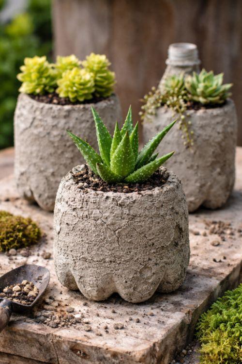 10 Beton gießen ohne Form Ideen für kreative DIY-Projekte