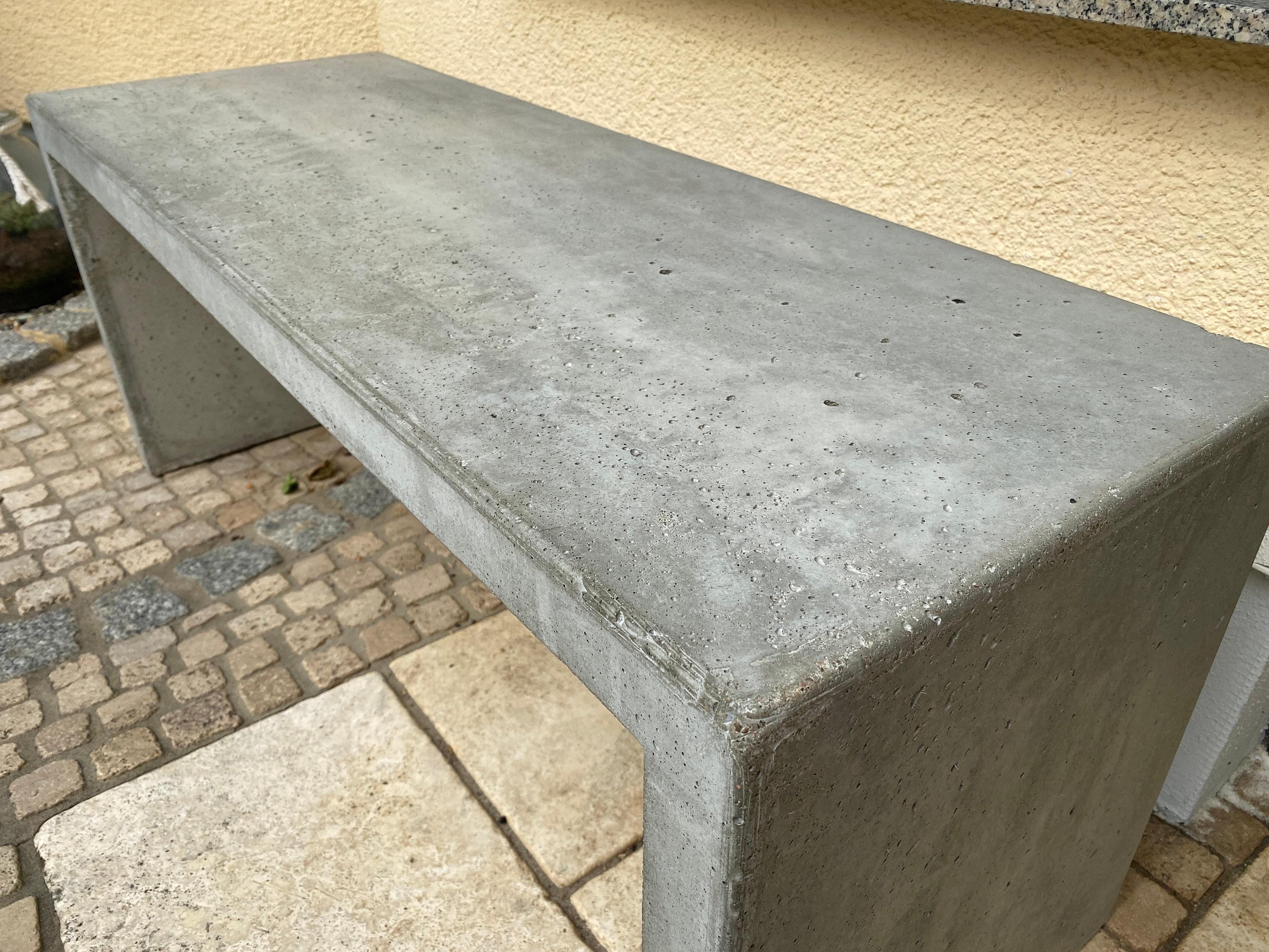 Moderne Beton Sitzbank Terrasse