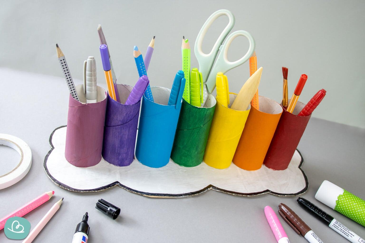 12 Klorollen Upcycling Ideen
