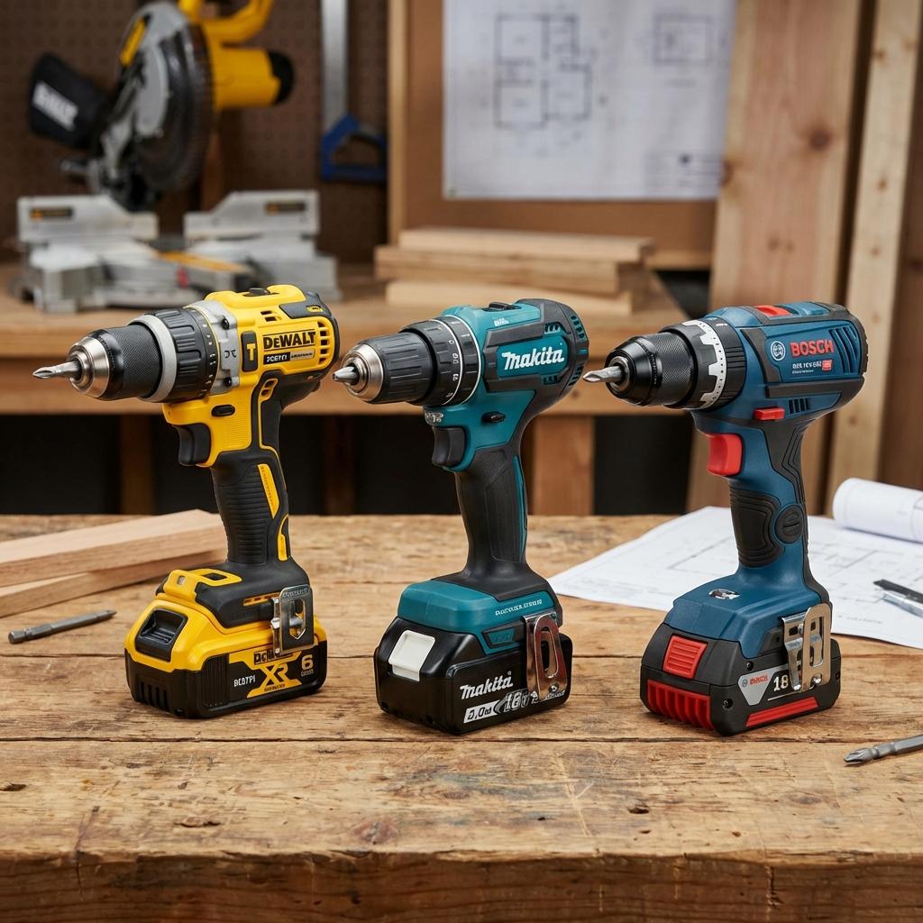 Bosch Makita DeWalt Akkuschrauber