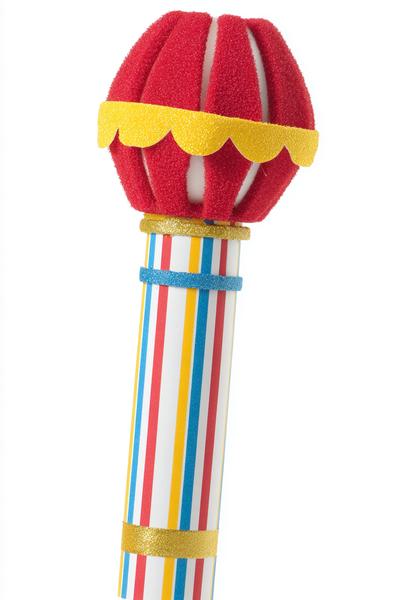 15. Zirkus-Ansager-Mikrofon aus Papprolle for basteln fasching mit kindern ideas