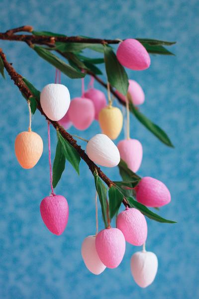 6. Osterdekorationen mit Kindern basteln for basteln frühling einfach ideas