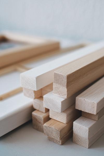 28. Holzleisten-Bilderrahmen für Basteln und Selbermachen Holz im skandinavischen Stil