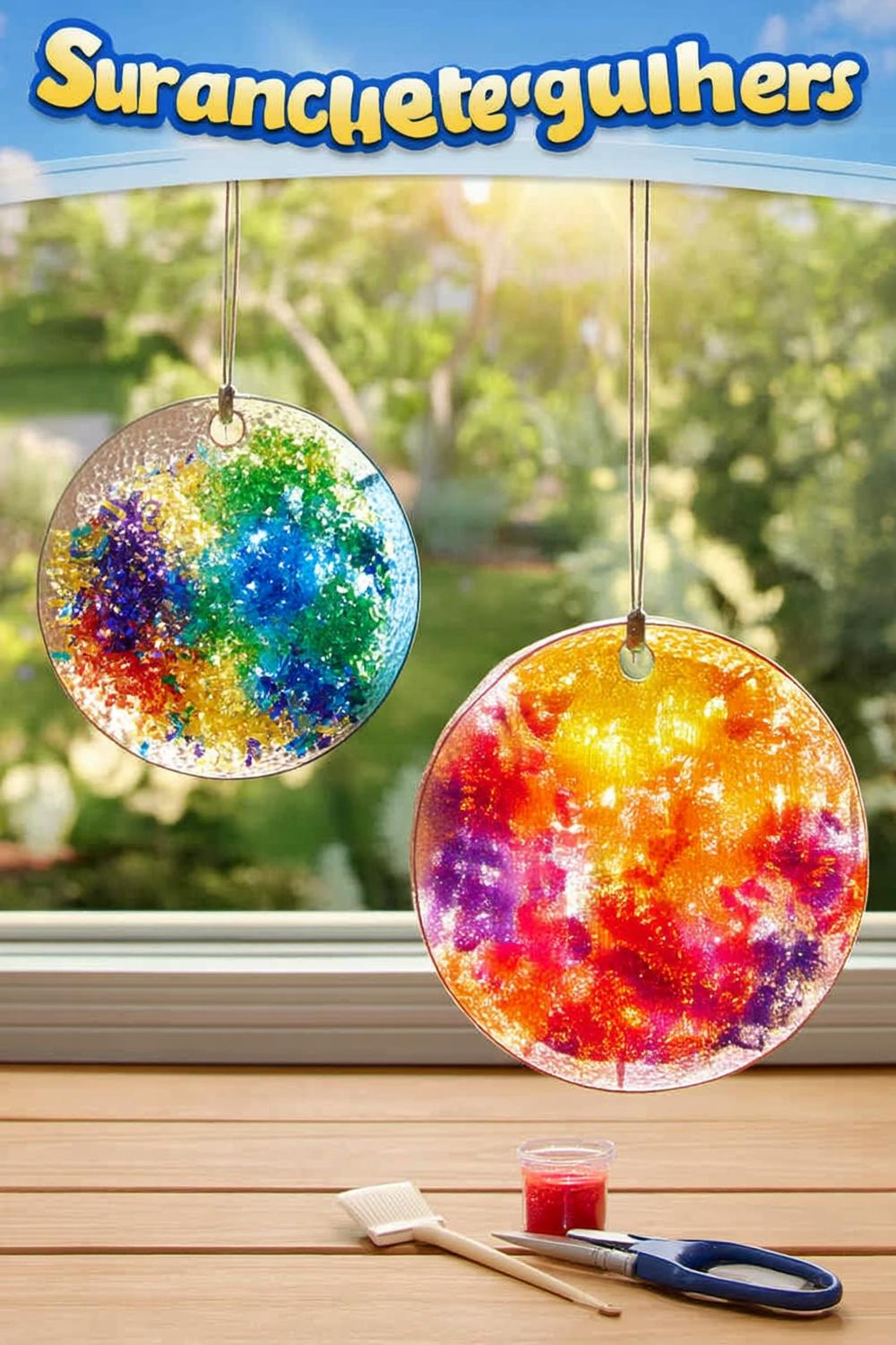 Abstrakte Farbkleckse