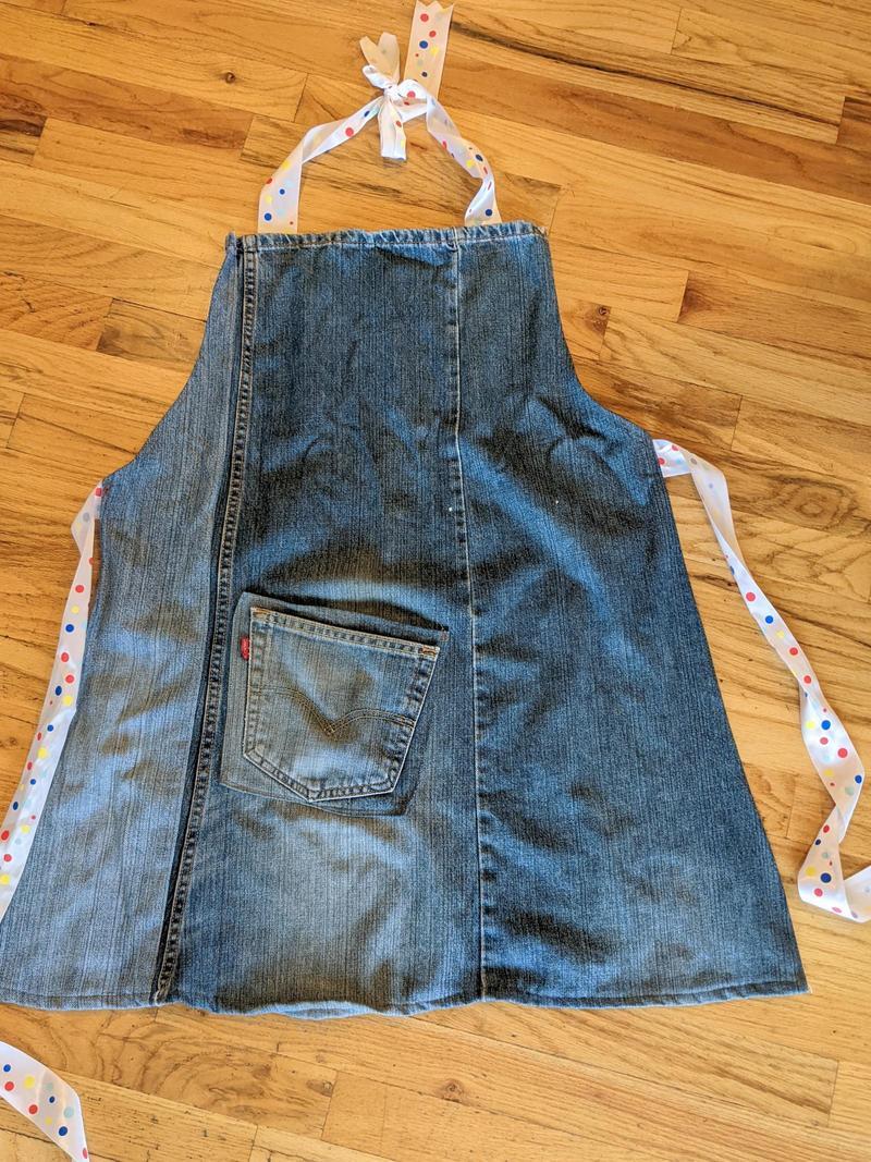 Schürze aus alter Jeans