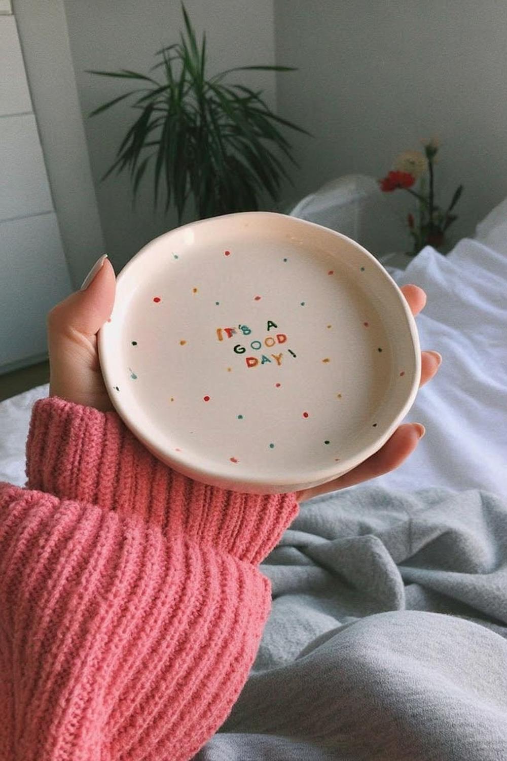 Positive Vibes mit Punkten