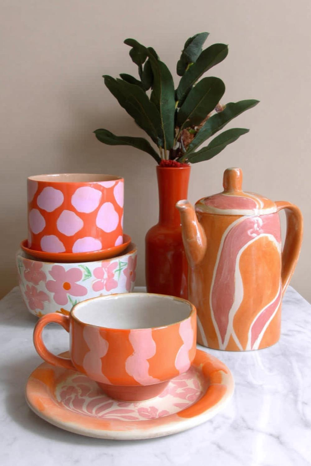 Retro-Chic in Orange