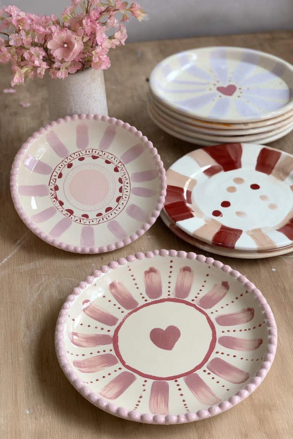 Romantische Herzchen-Muster