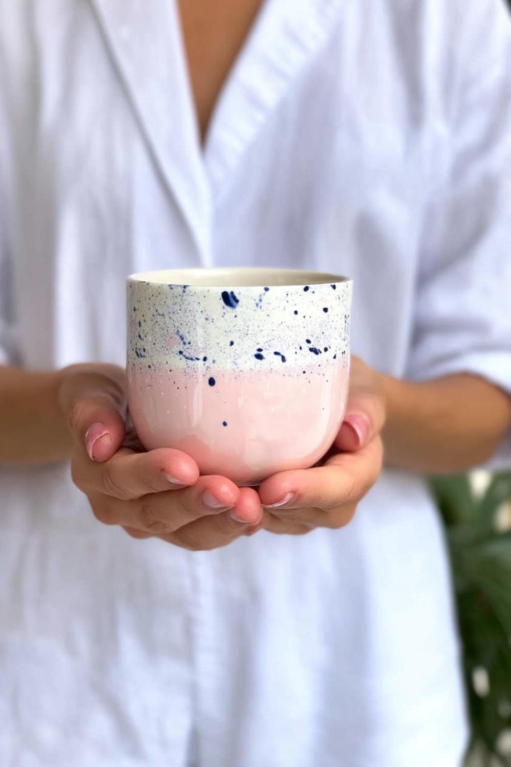 Sanfte Farbverläufe in Rosa