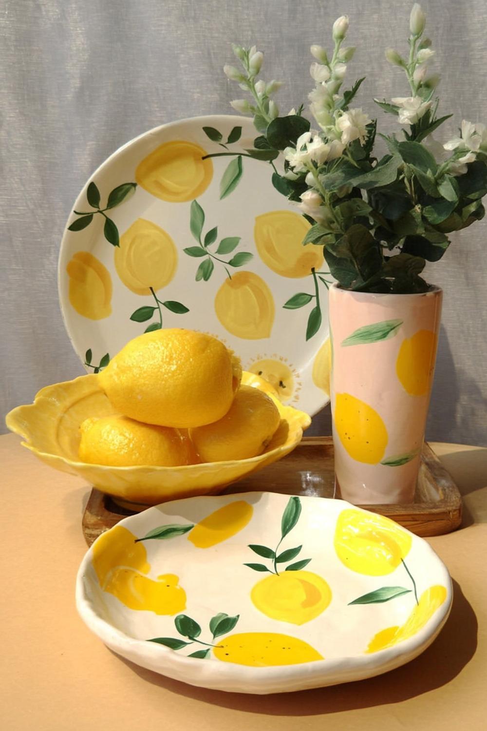 Zitrusfrische in Gelb