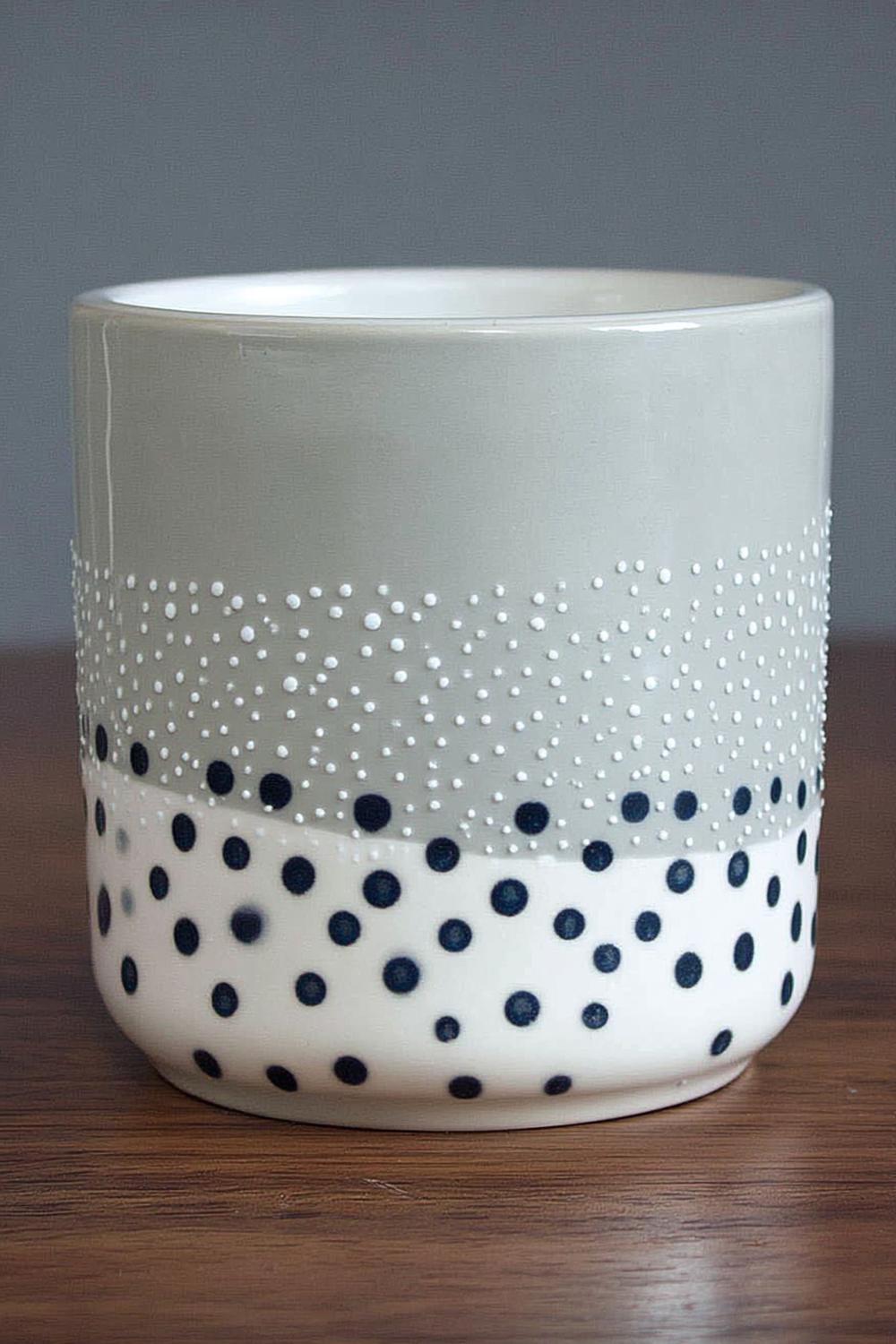 Elegante Punktmuster Schüssel