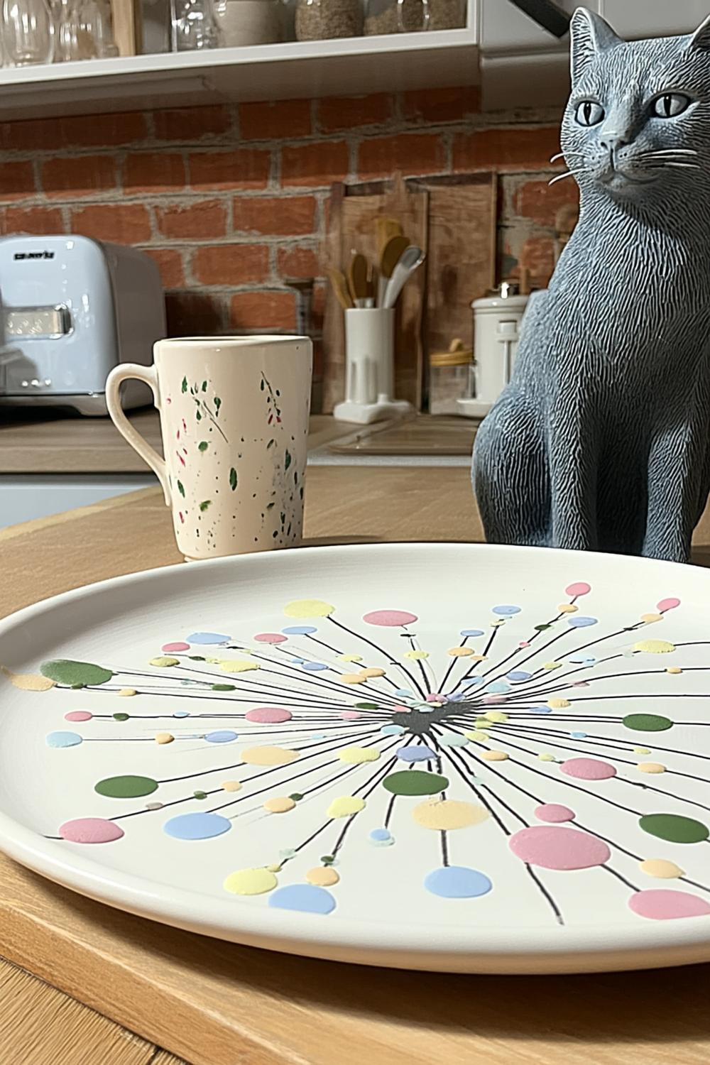 Fröhliches Feuerwerk