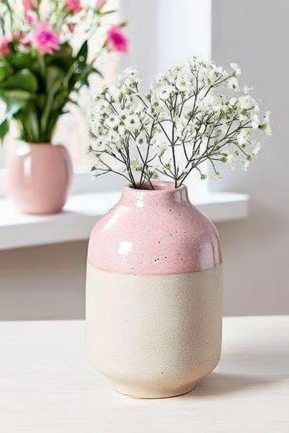 Rosa Farbverlauf mit Sprenkel