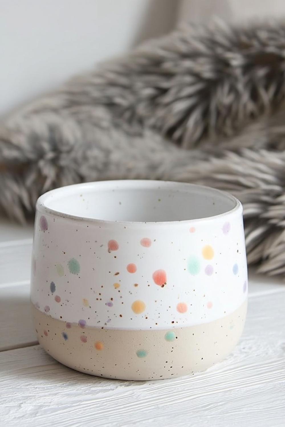 Verspielte Konfetti-Punkte