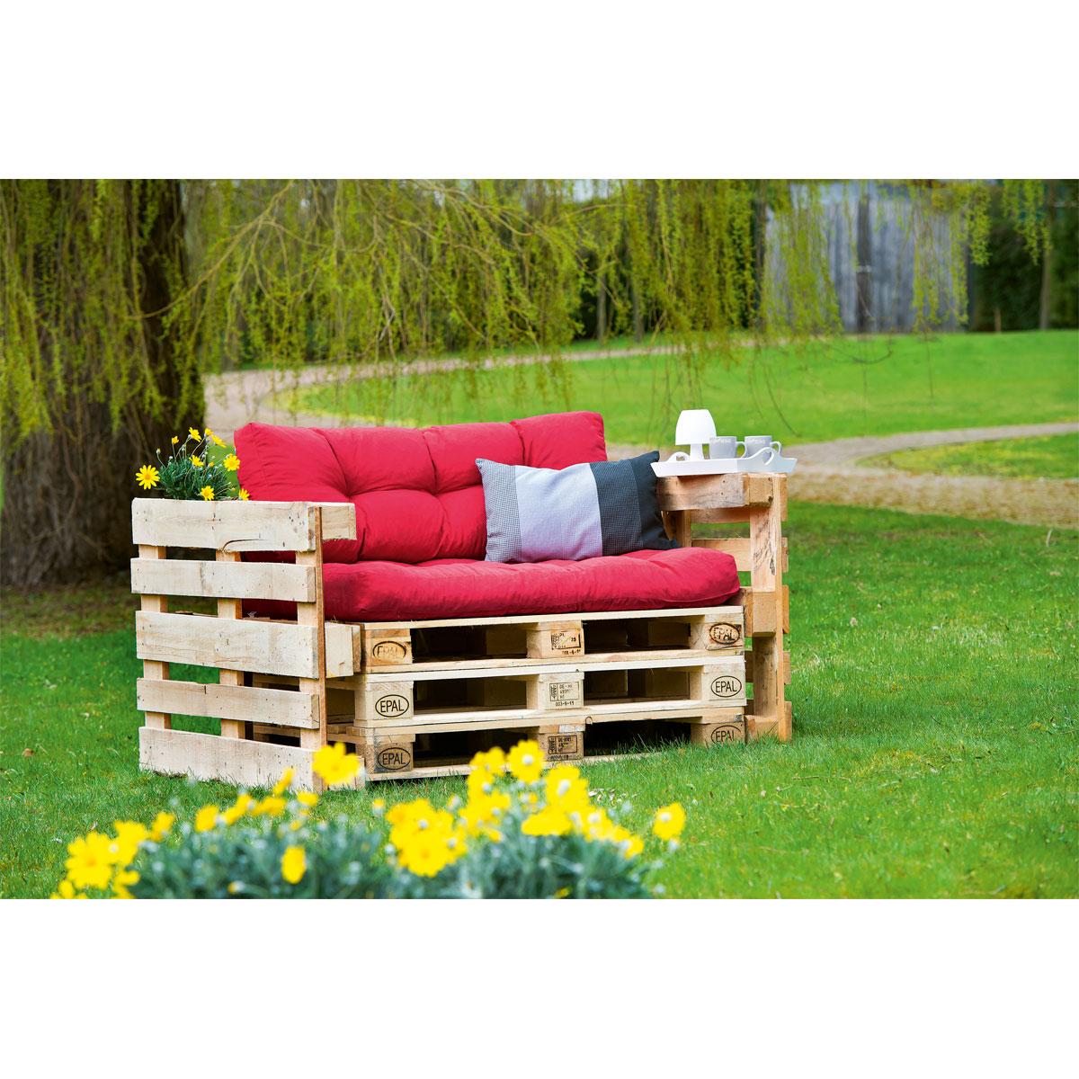 DIY Palettensofa Ideen für Garten und Terrasse