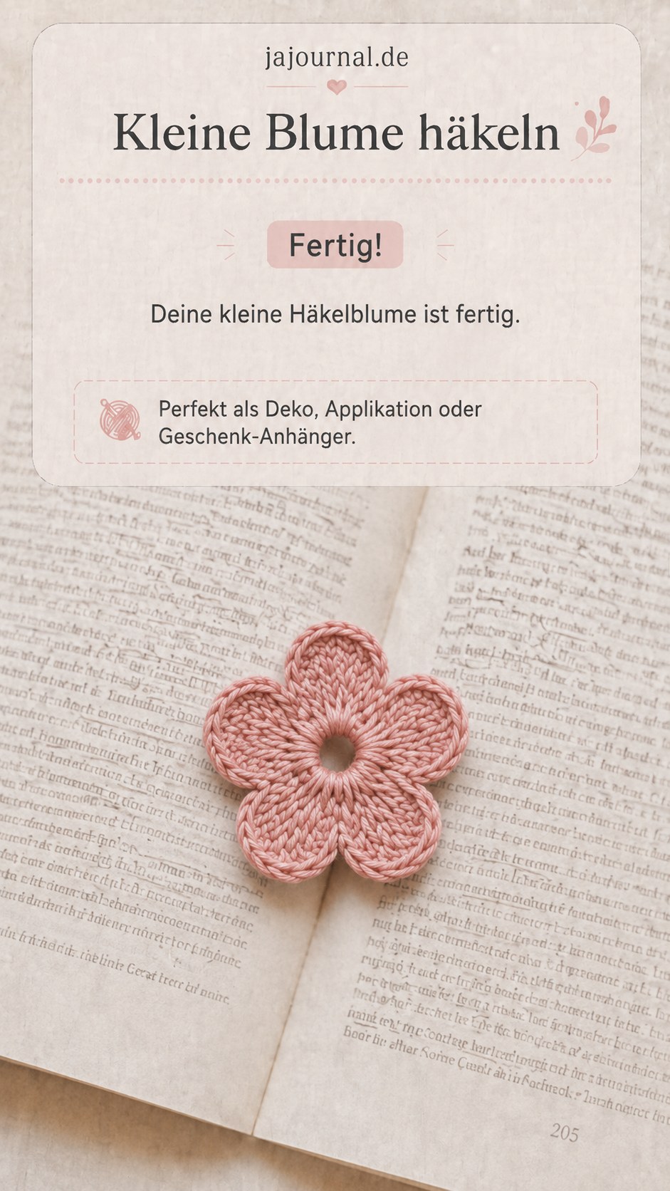 Kleine Blume Häkeln - Anleitung Für Eine Zarte Häkelblüte