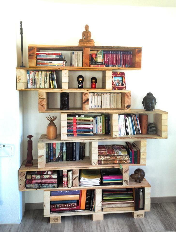 Nachhaltiges Palettenregal Upcycling