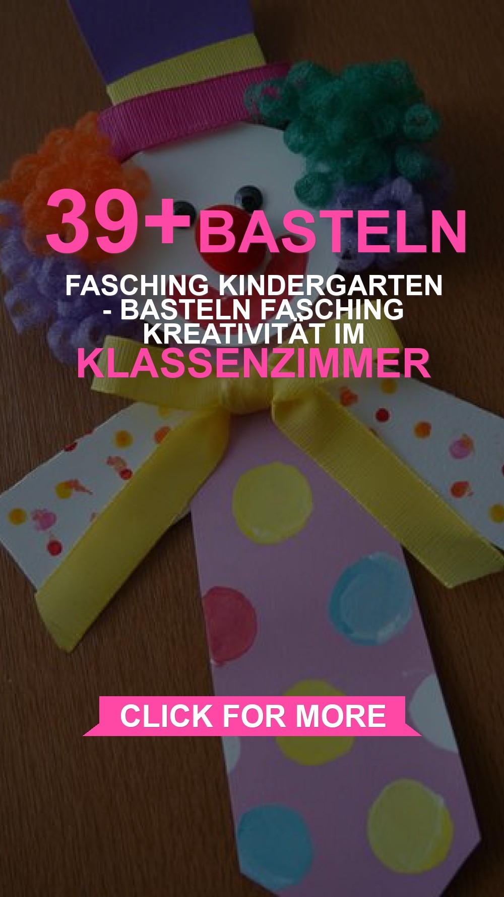 basteln fasching kindergarten - Basteln Fasching Kreativität im Klassenzimmer