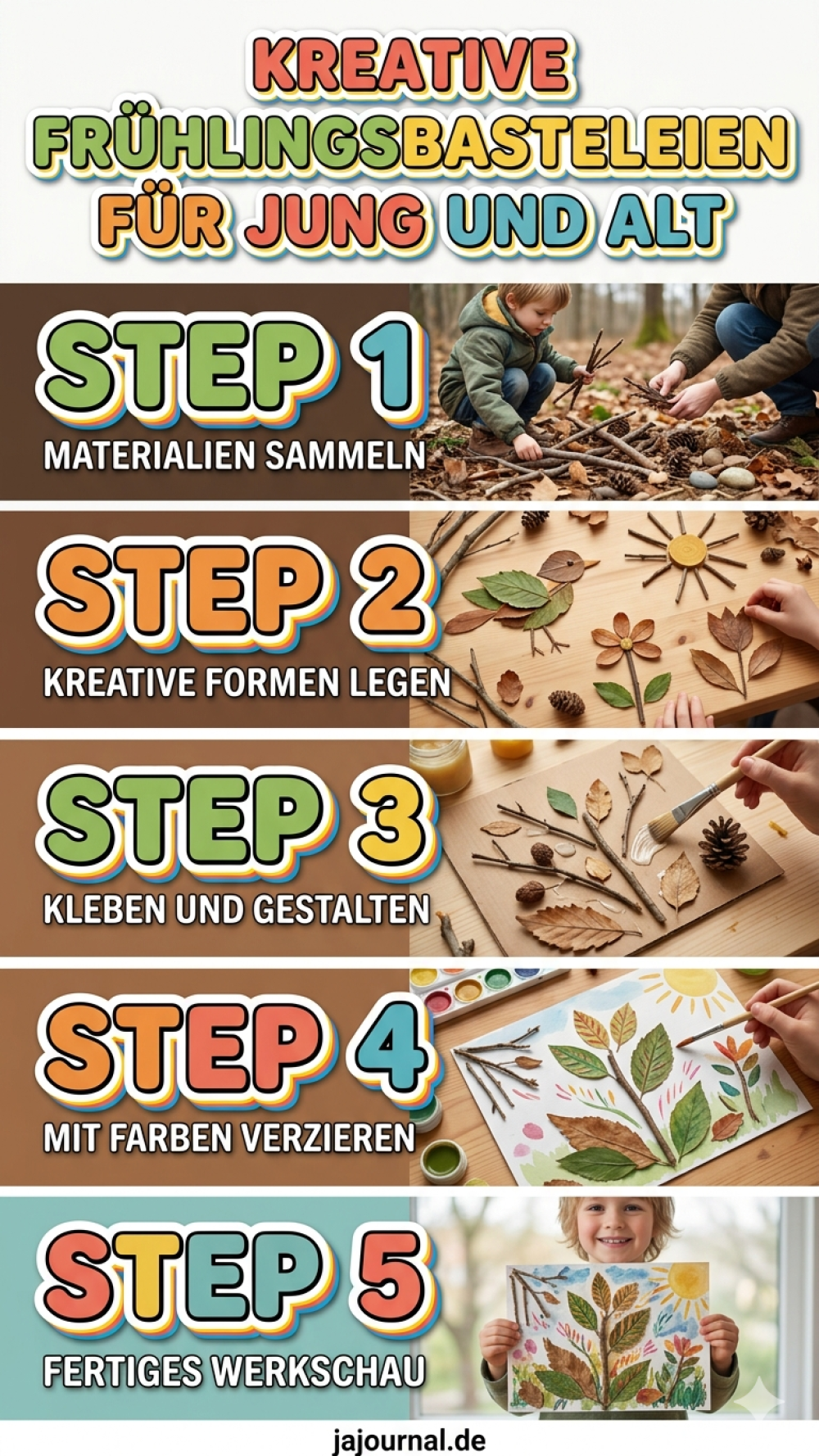 Kreative Frühlingsbasteleien Für Jung Und Alt