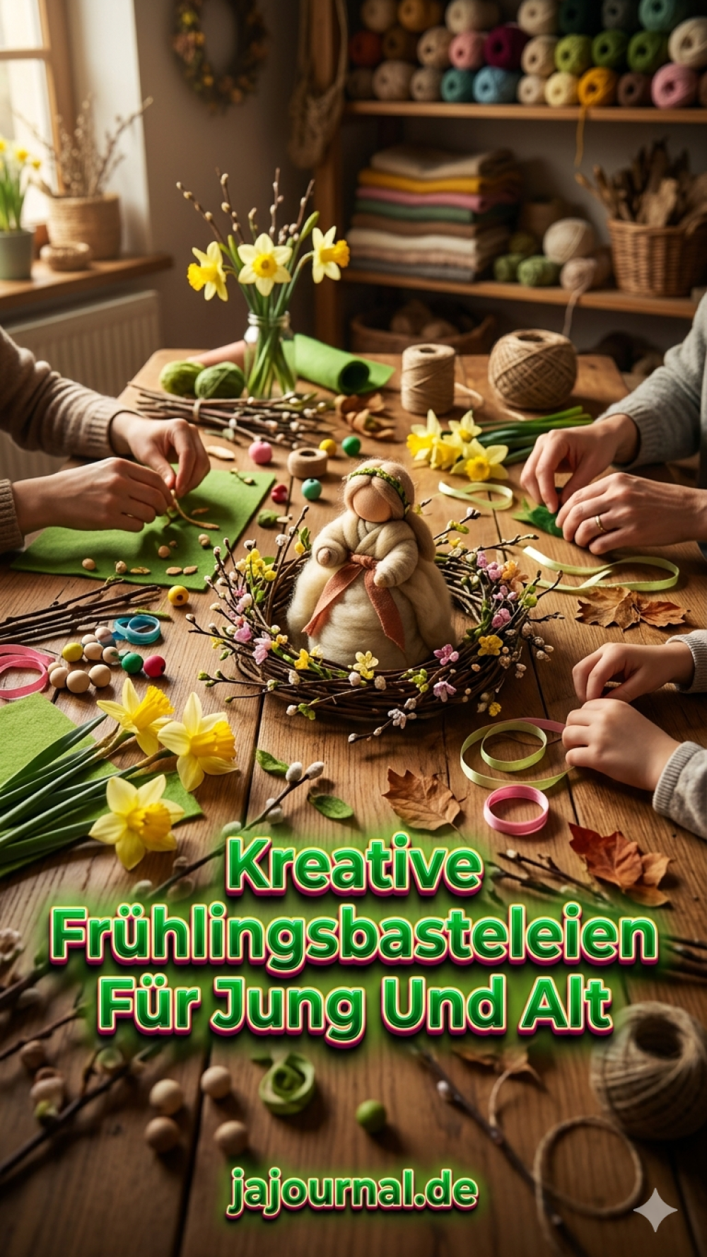 Kreative Frühlingsbasteleien Für Jung Und Alt