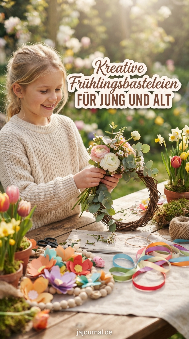 Kreative Frühlingsbasteleien Für Jung Und Alt