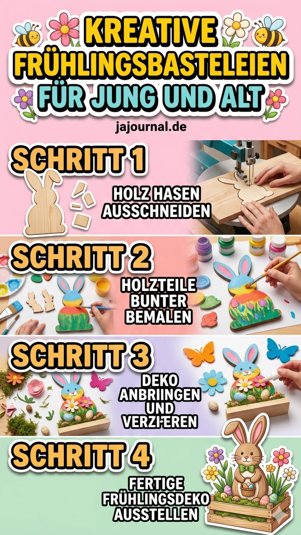 Kreative Frühlingsbasteleien Für Jung Und Alt