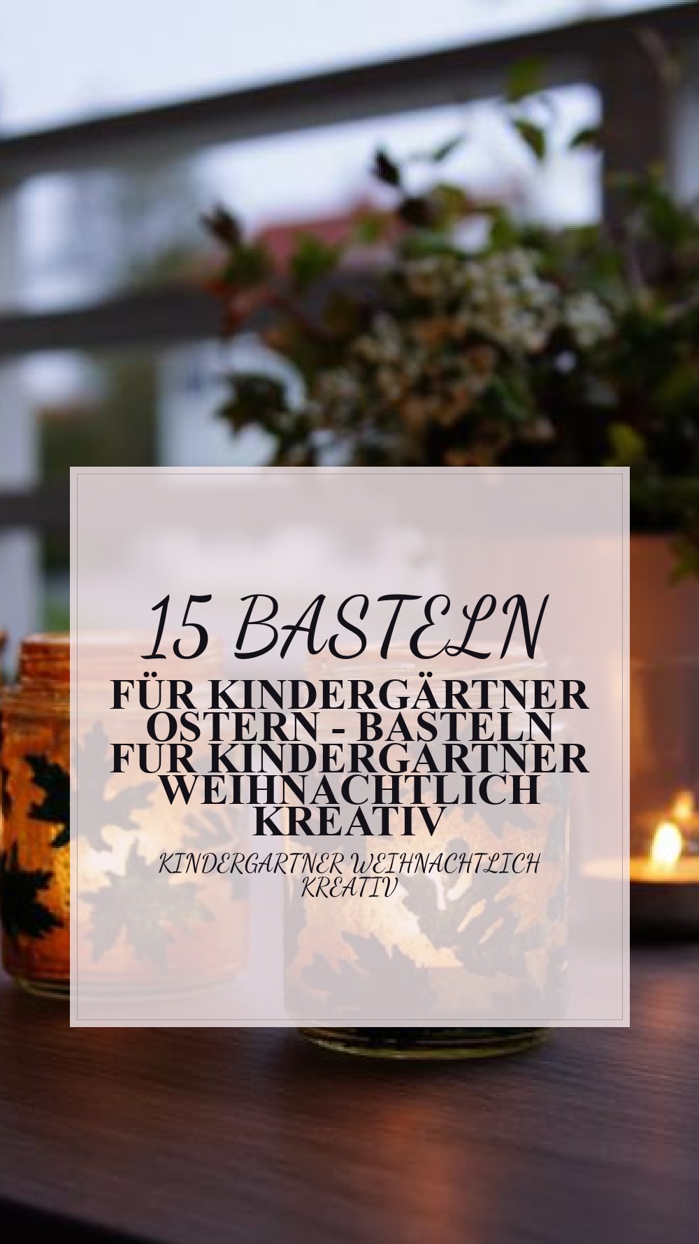 basteln für kindergärtner ostern - Basteln Fur Kindergartner Weihnachtlich Kreativ