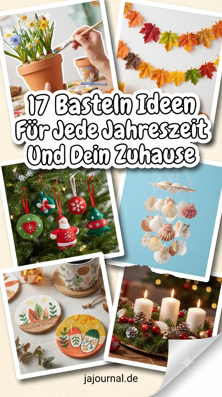 17 Basteln Ideen Für Jede Jahreszeit Und Dein Zuhause