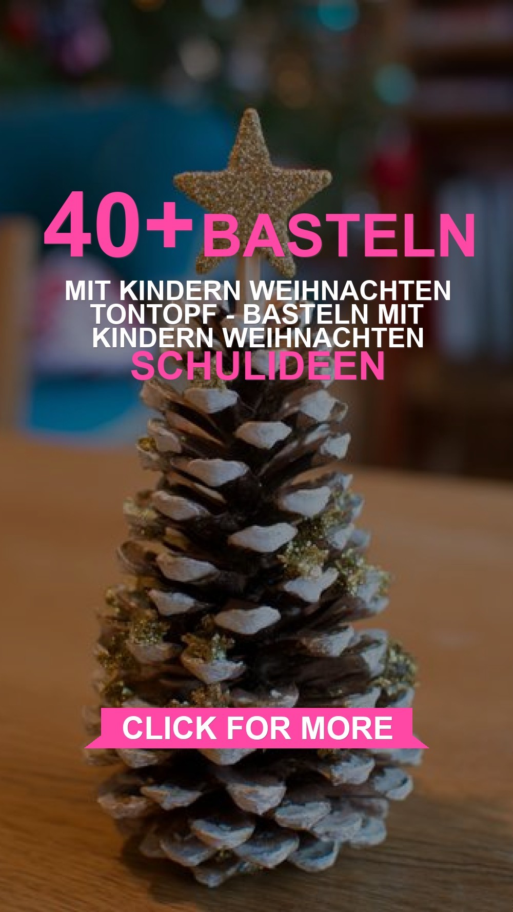 basteln mit kindern weihnachten tontopf - Basteln Mit Kindern Weihnachten Schulideen