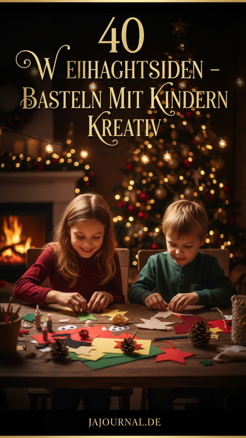40 Weihnachtsideen - Basteln Mit Kindern Kreativ