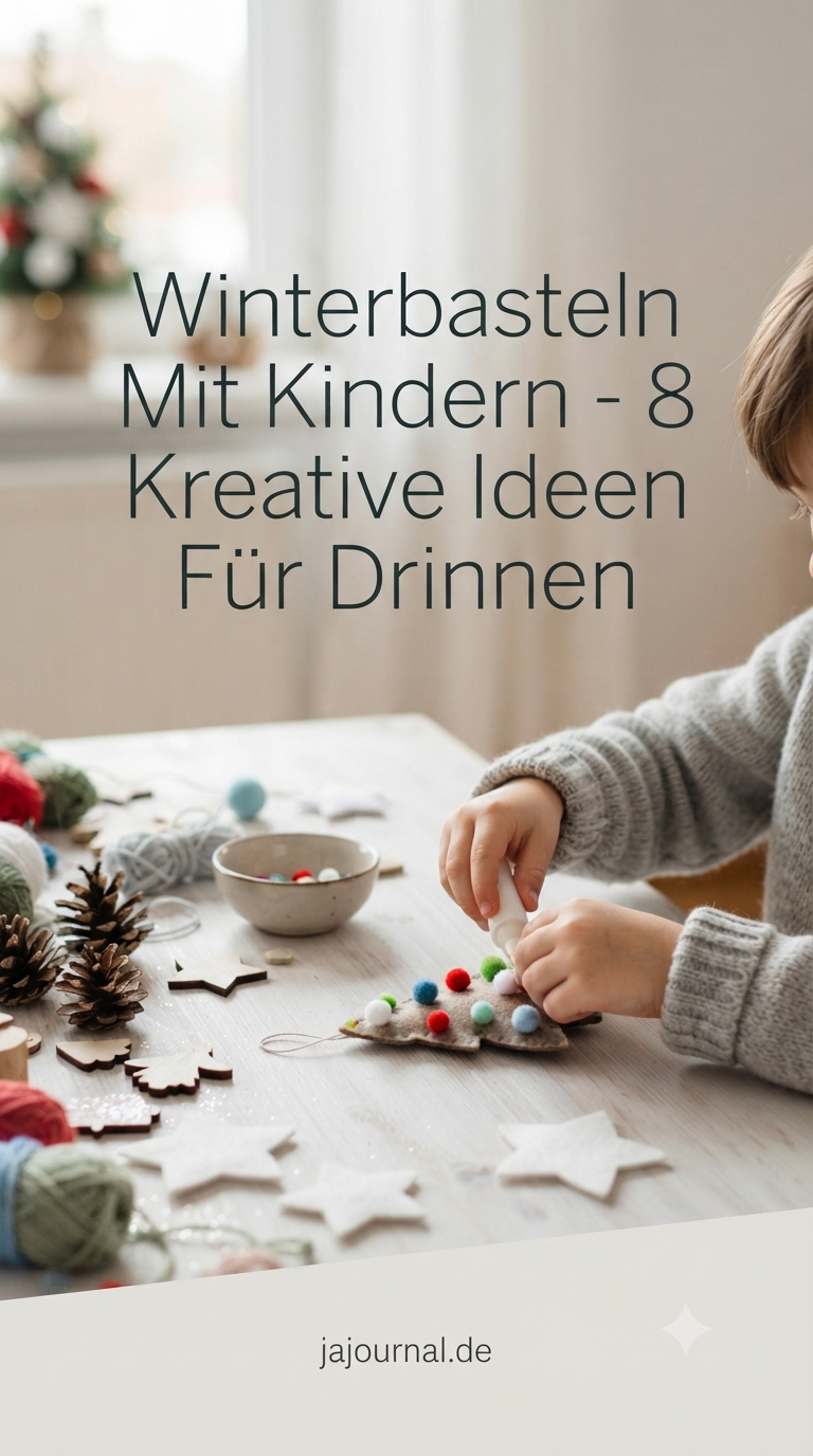 Winterbasteln Mit Kindern - 8 Kreative Ideen Für Drinnen