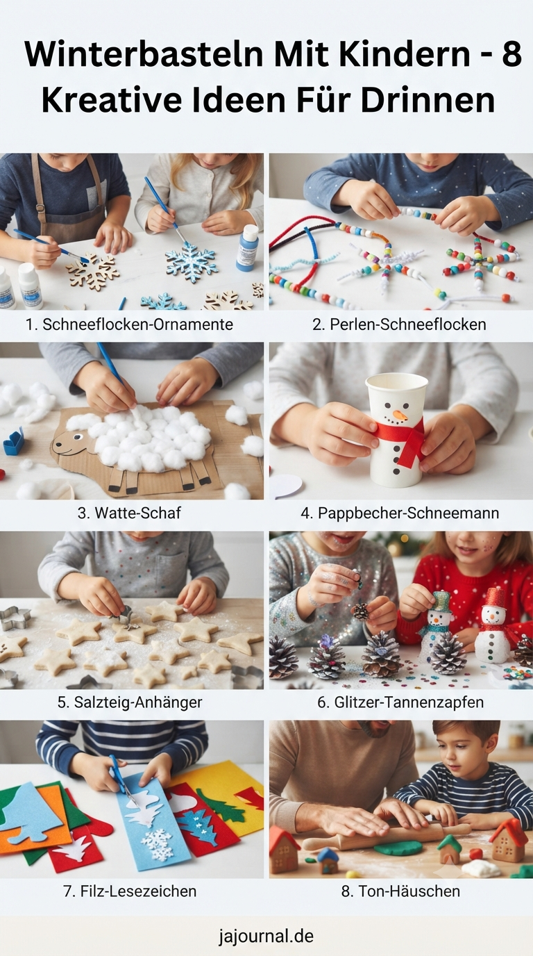 Winterbasteln Mit Kindern - 8 Kreative Ideen Für Drinnen