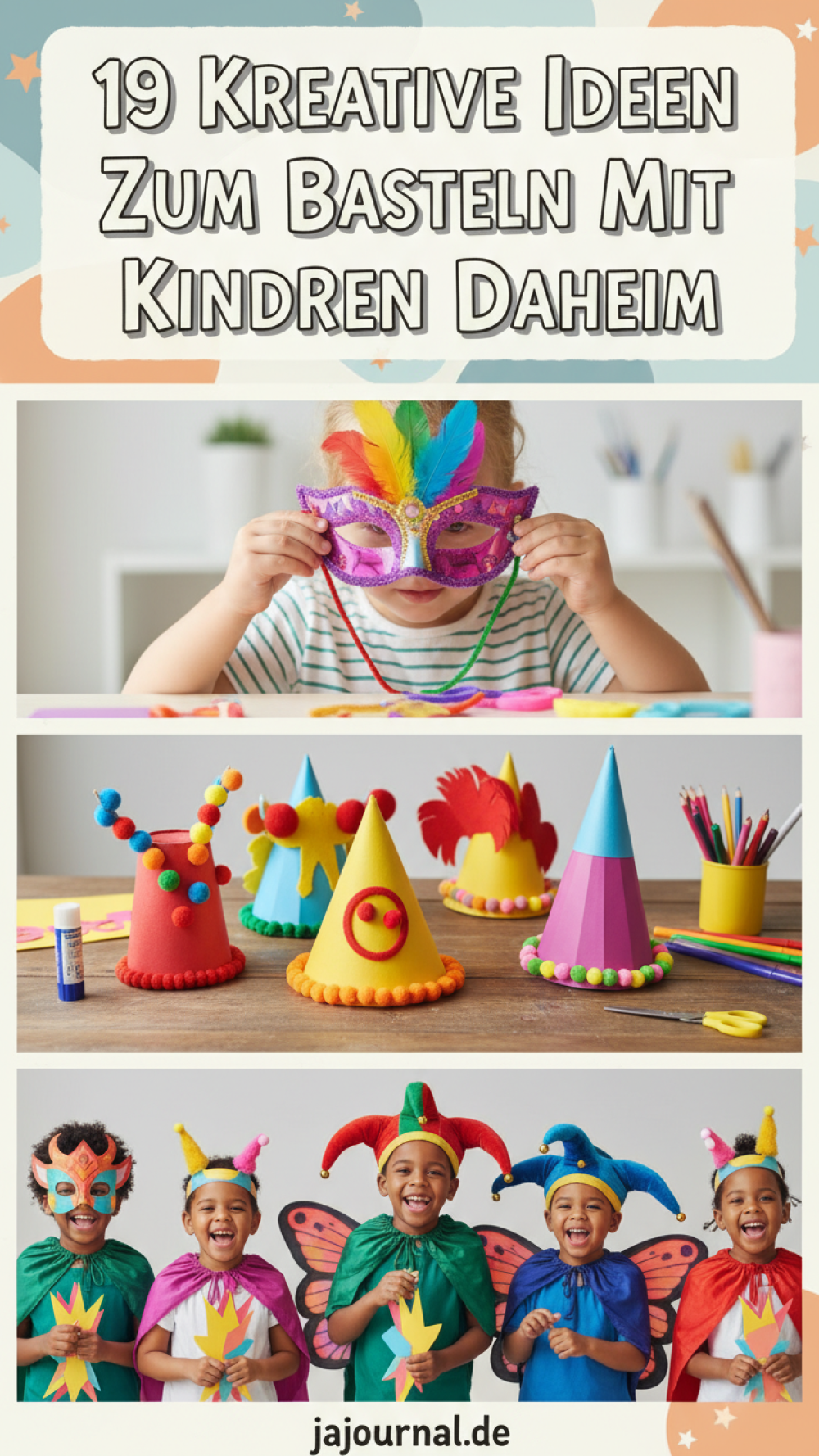 19 Kreative Ideen Zum Basteln Mit Kindern Daheim