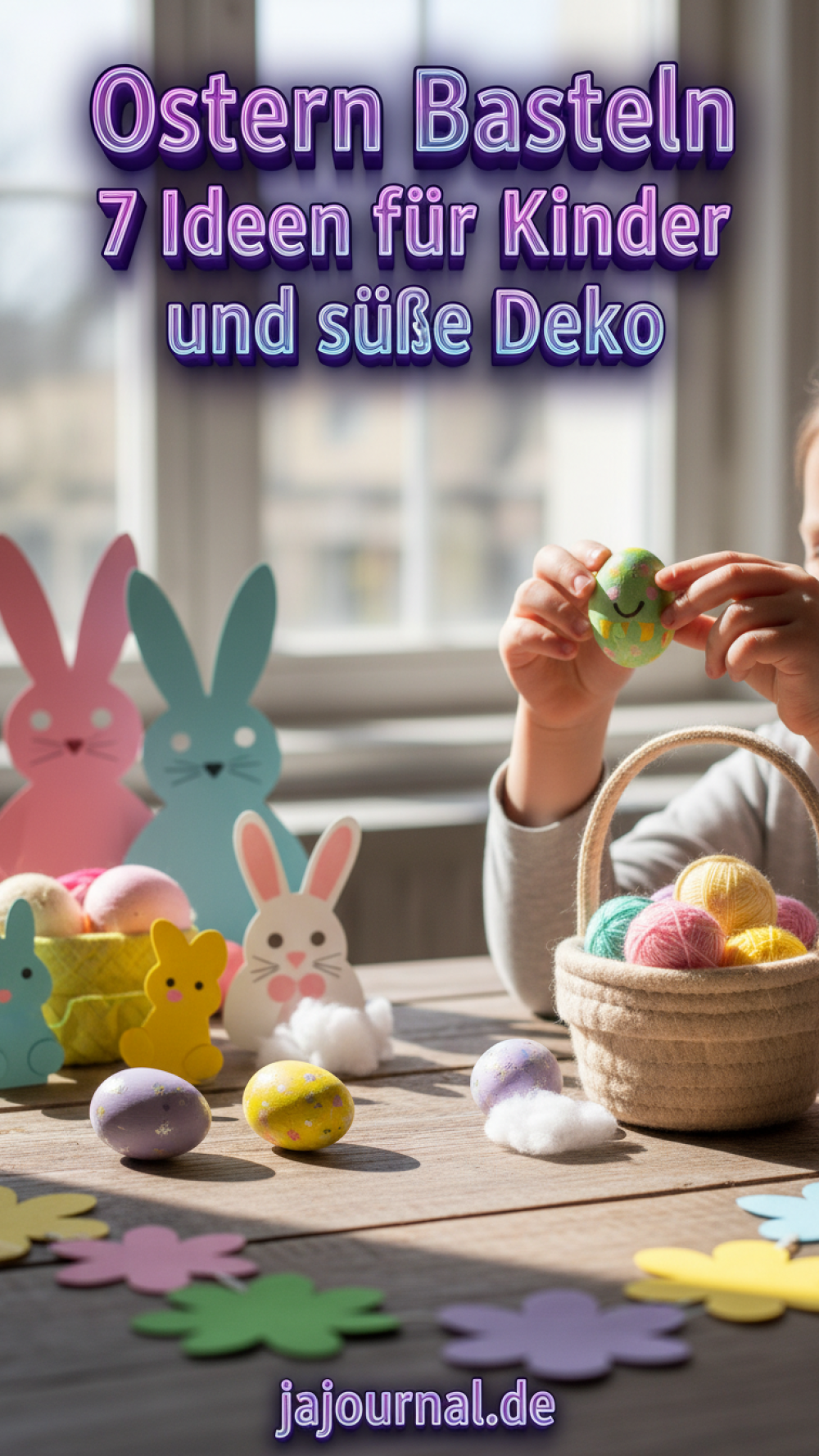 Ostern Basteln 7 Ideen für Kinder und süße Deko