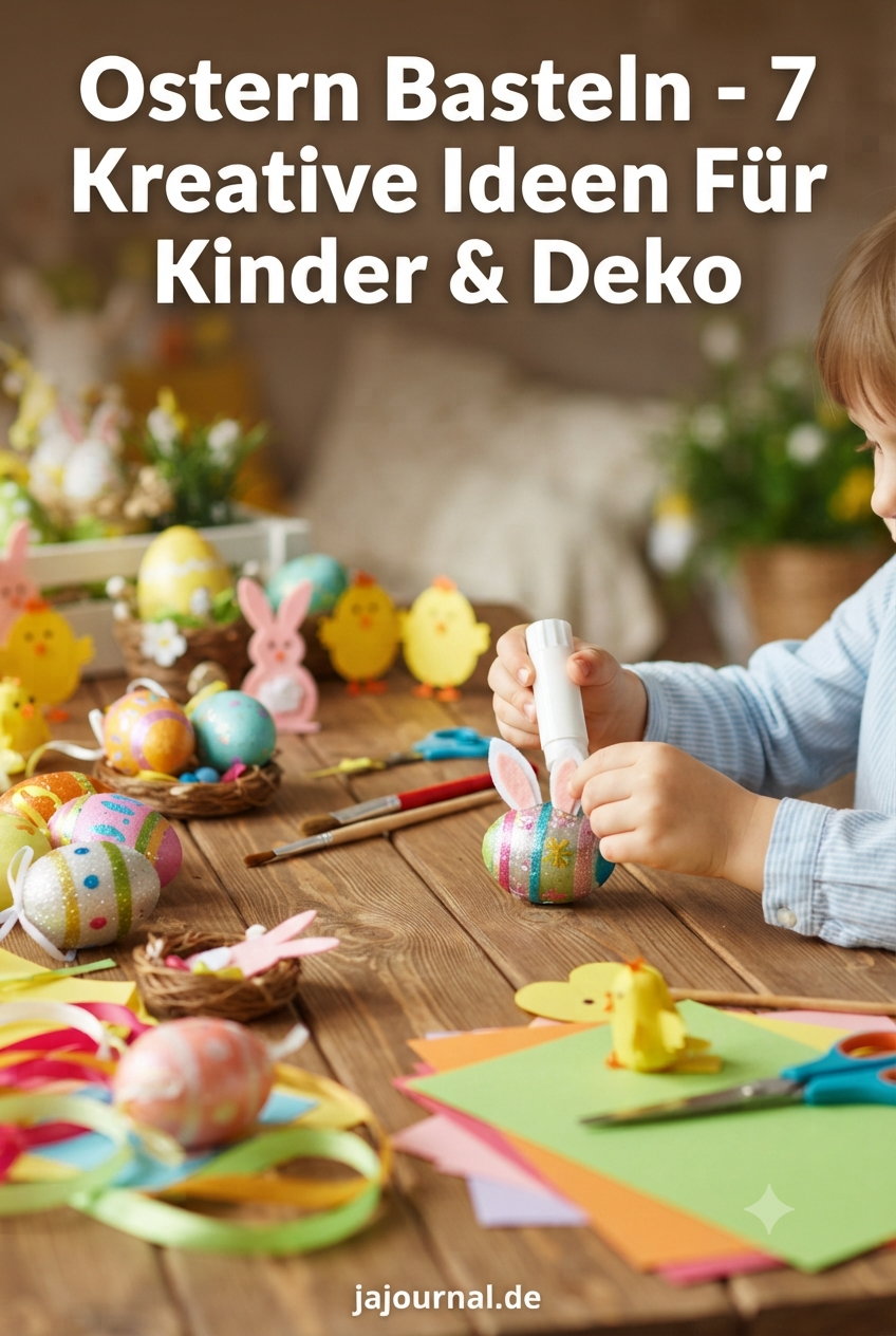Ostern Basteln - 7 Kreative Ideen Für Kinder & Deko