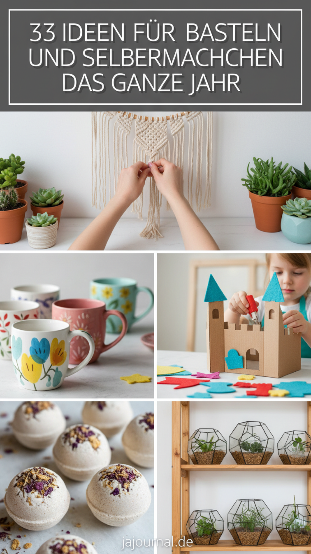 33 Ideen Für Basteln Und Selbermachen Das Ganze Jahr