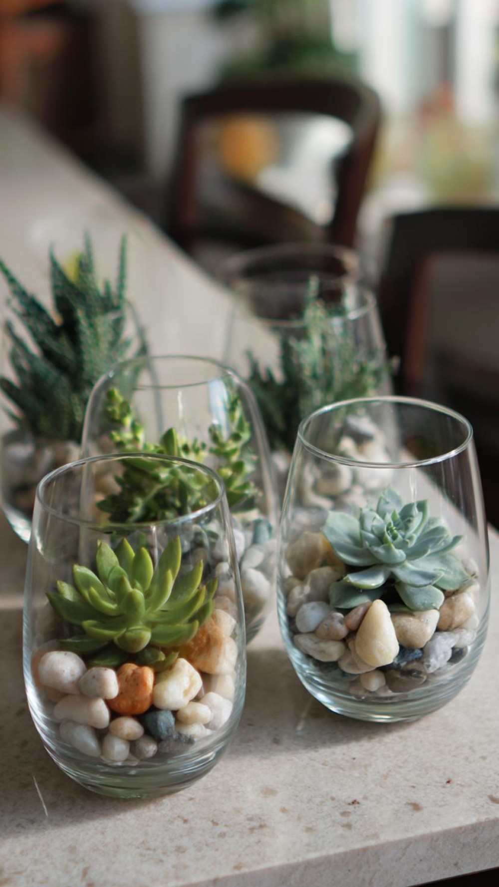 22 Glanzvolle Glas-Deko Ideen