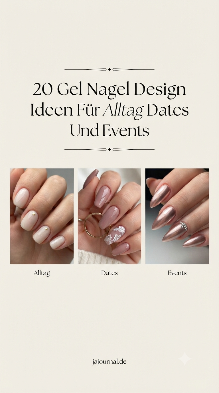 20 Gel Nagel Design Ideen Für Alltag Dates Und Events