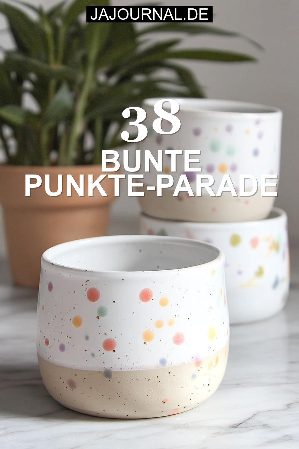 Bunte Punkte-Parade