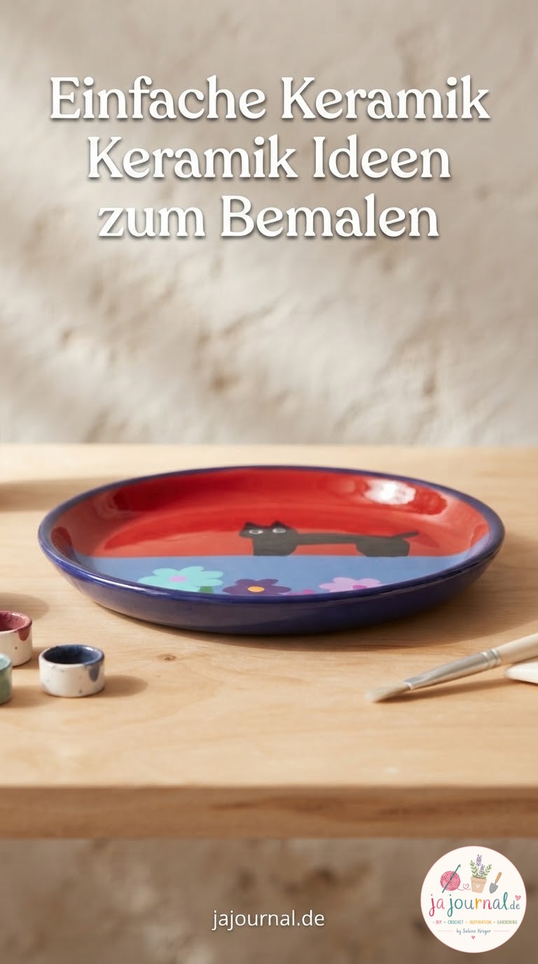 Einfache Keramik Ideen zum Bemalen