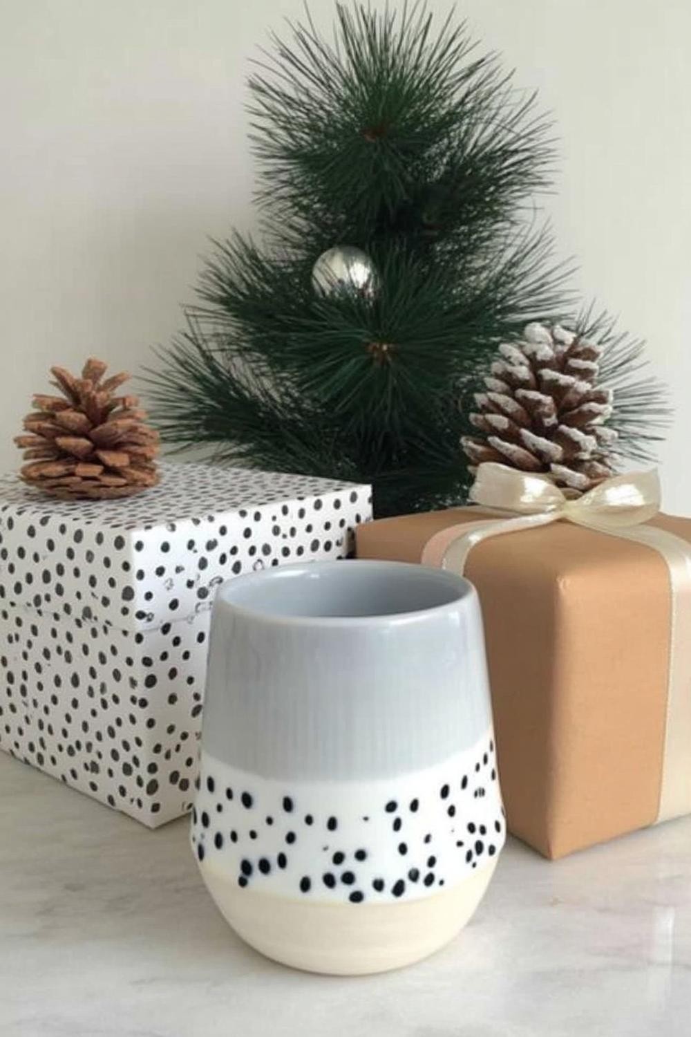 Punktmuster-Geschenkset