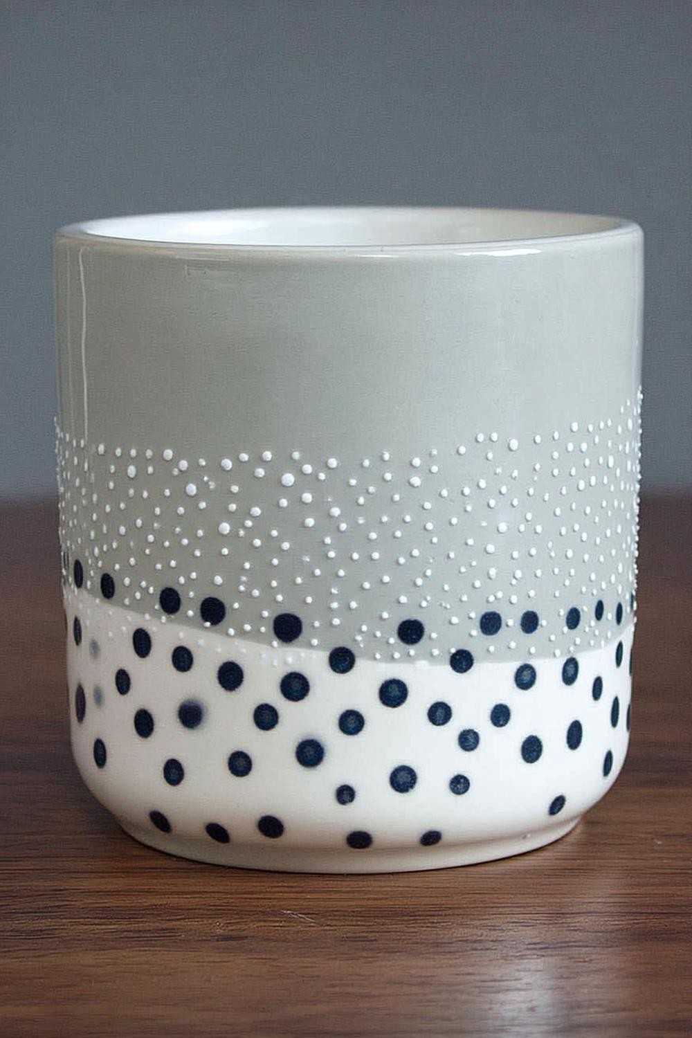 Elegante Punktmuster Schüssel