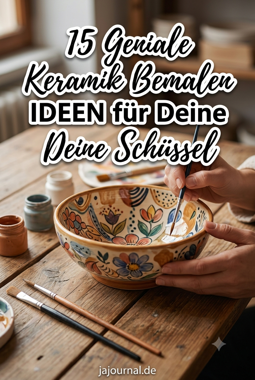 15 Geniale Keramik Bemalen Ideen für Deine Schüssel