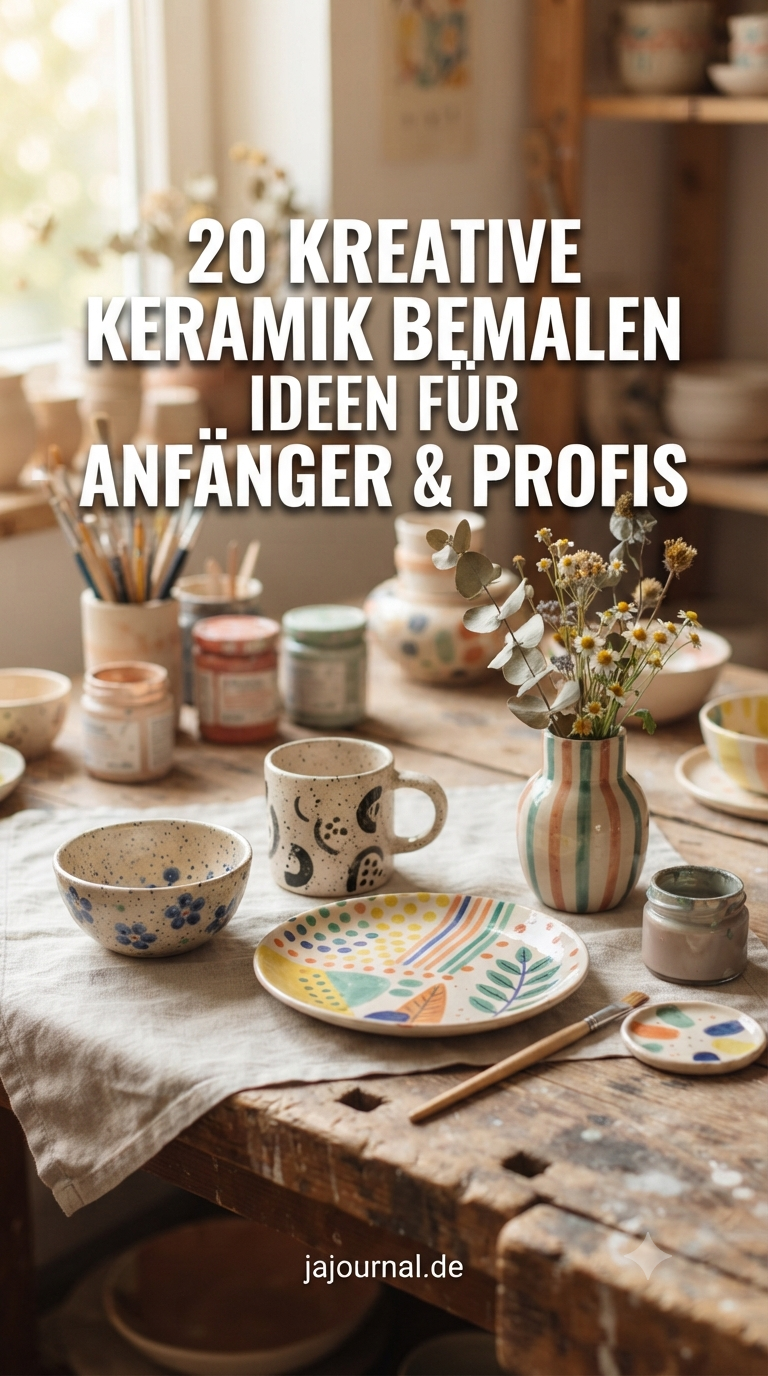20 Kreative Keramik Bemalen Ideen für Anfänger & Profis