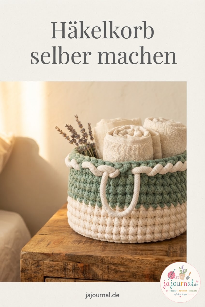 Häkelkorb selber machen