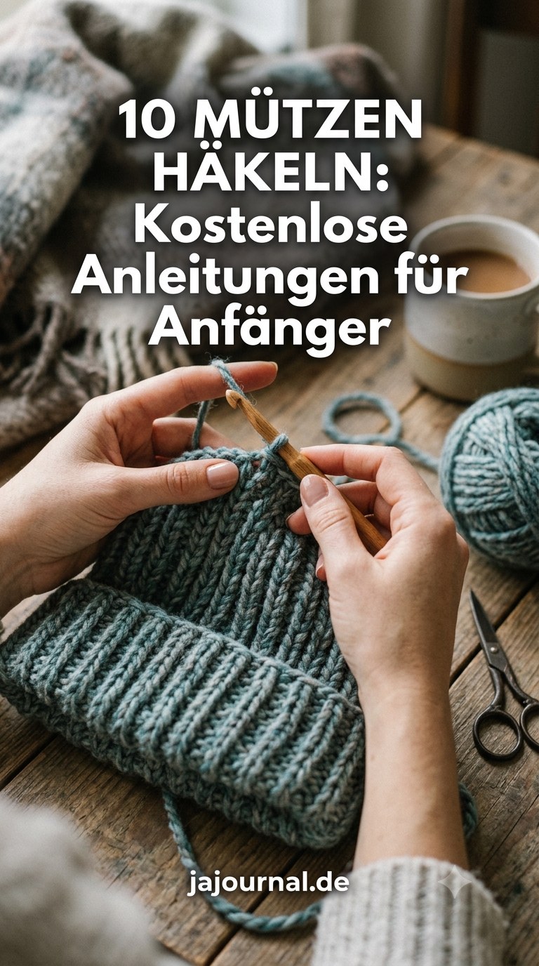 10 Mützen häkeln: Kostenlose Anleitungen für Anfänger