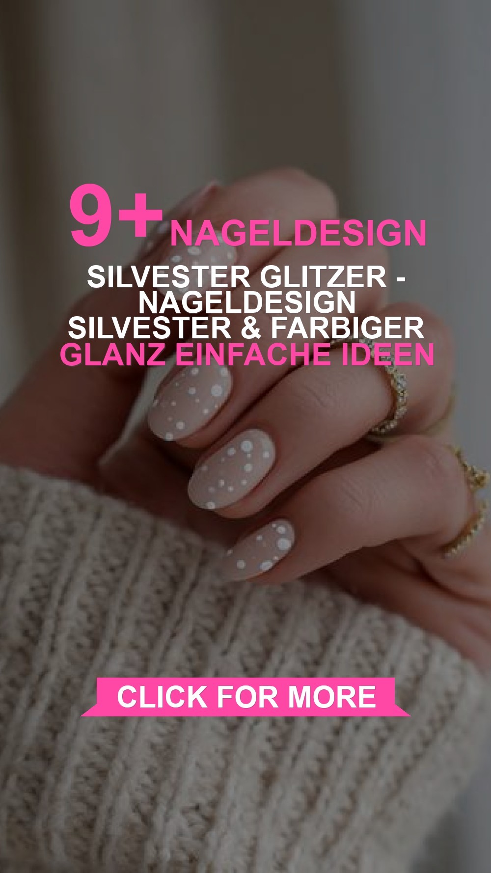 nageldesign silvester glitzer - Nageldesign Silvester & Farbiger Glanz Einfache Ideen