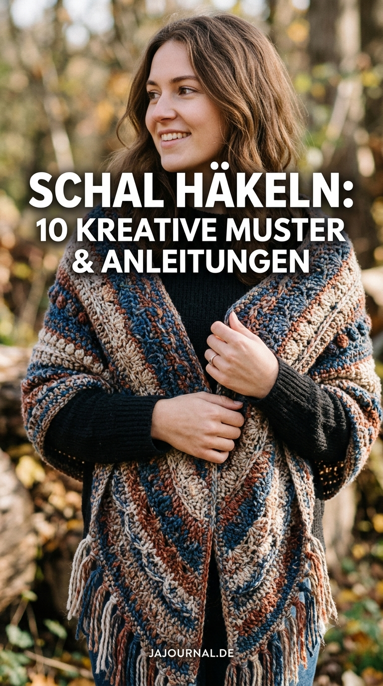 Schal Häkeln: 10 Kreative Muster & Anleitungen