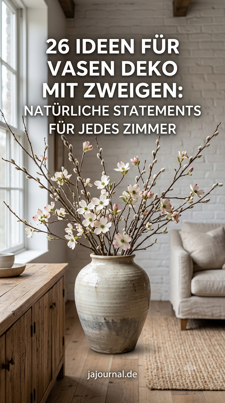 26 Ideen für Vasen Deko mit Zweigen: Natürliche Statements für jedes Zimmer