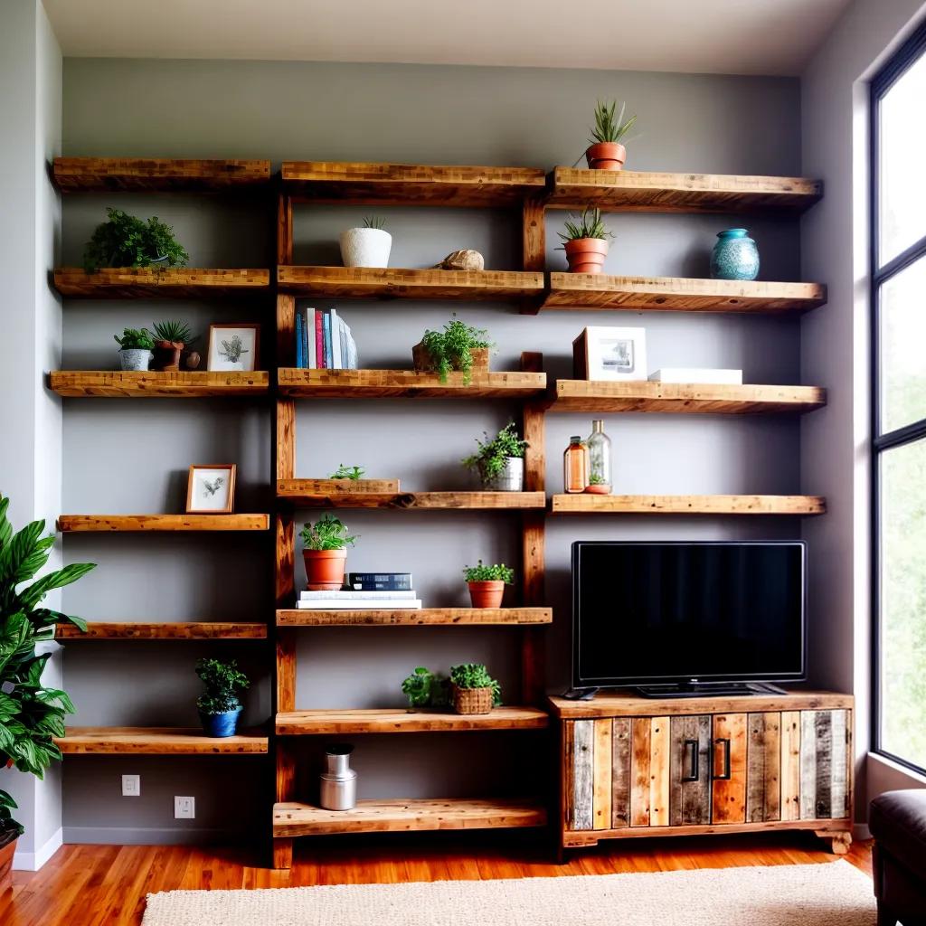 Regal aus Paletten Ideen für kreative DIY Möbel